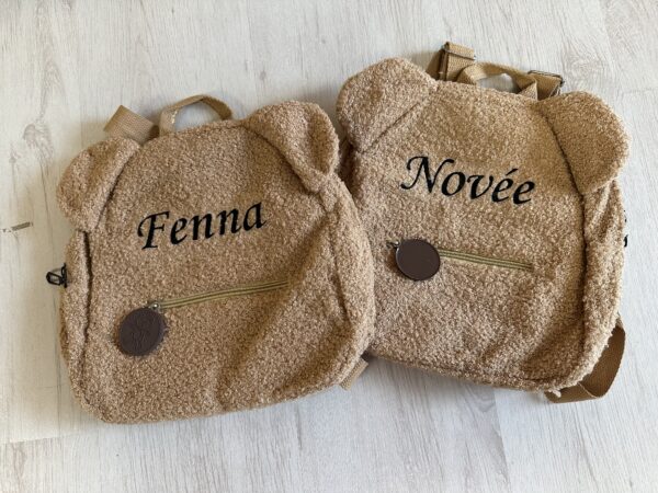 Leuke zachte Teddy-tas met naam - Afbeelding 2