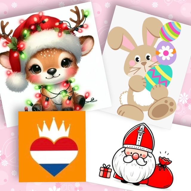 Cadeaus voor speciale gelegenheden zoals kerst, sinterklaas en Pasen